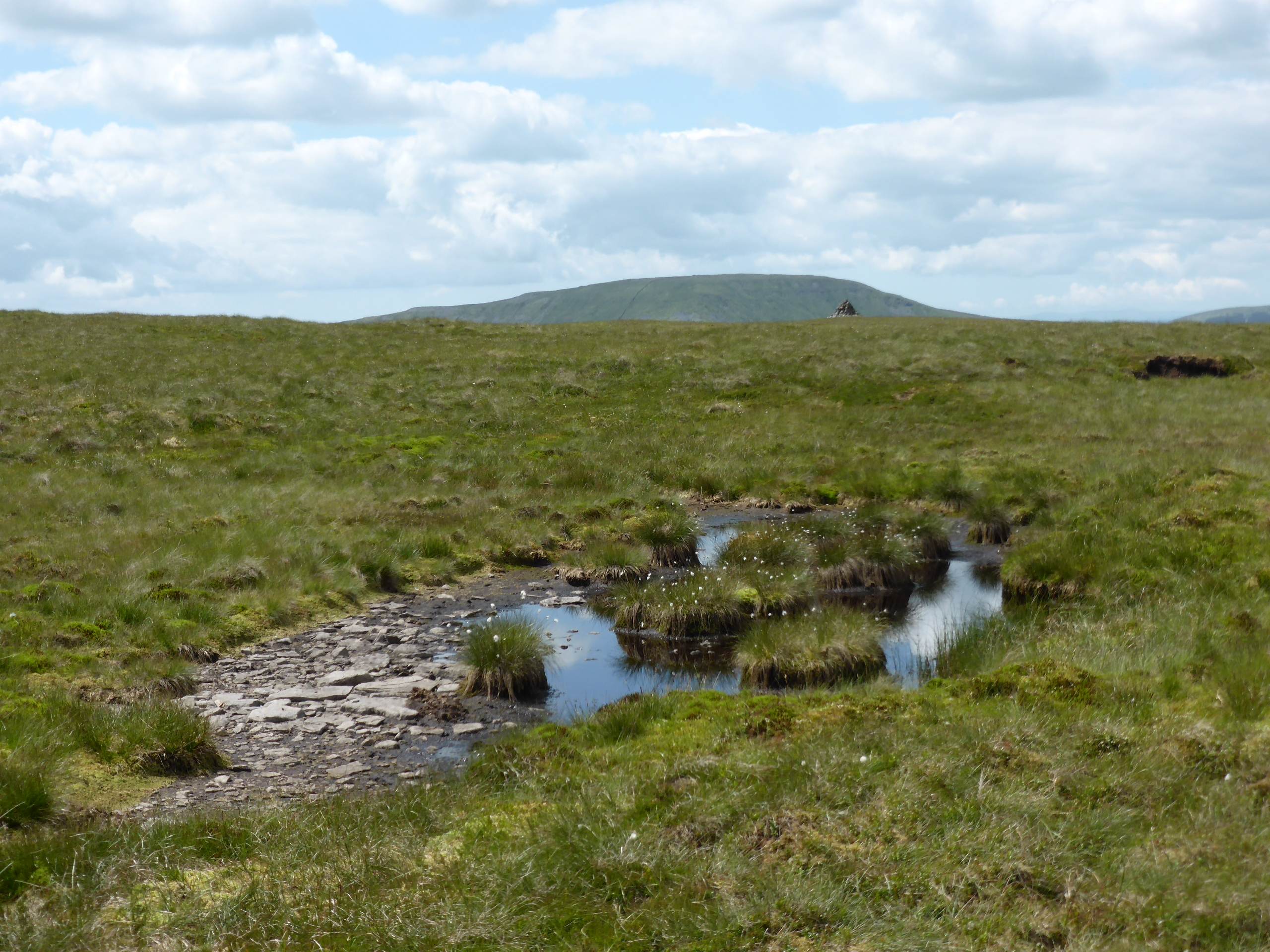 Tarn and Cairn on Whernside